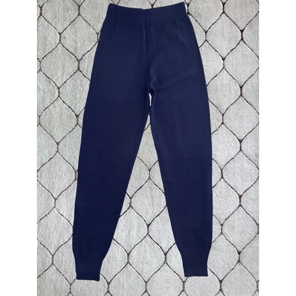 DAIMARAN Oslo Women's Suit Matching Set 2 Pieces Navy Blue Sweater + Pants S/M - Picture 5 of 6